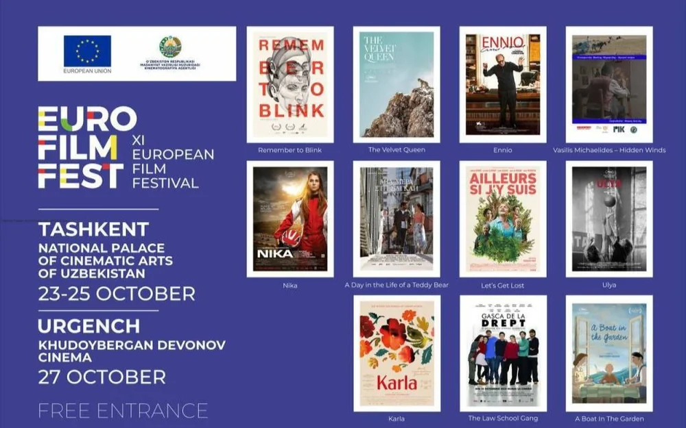 Uzbekistan to host European Film Festival