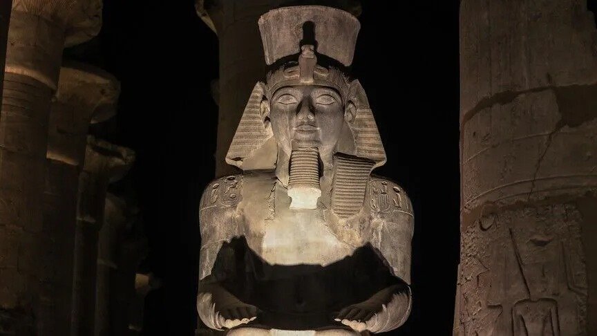 Egyptian Farmer Aids in Discovering Massive Ramses II Statue Head Egyptian Farmer Aids in Discovering Massive Ramses II Statue Head