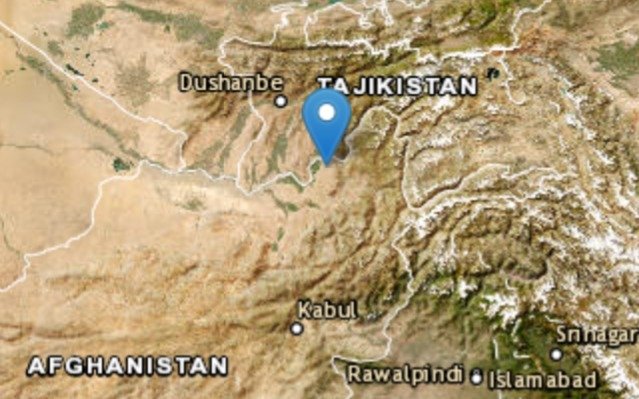 M4.5 earthquake hits Afghanistan
