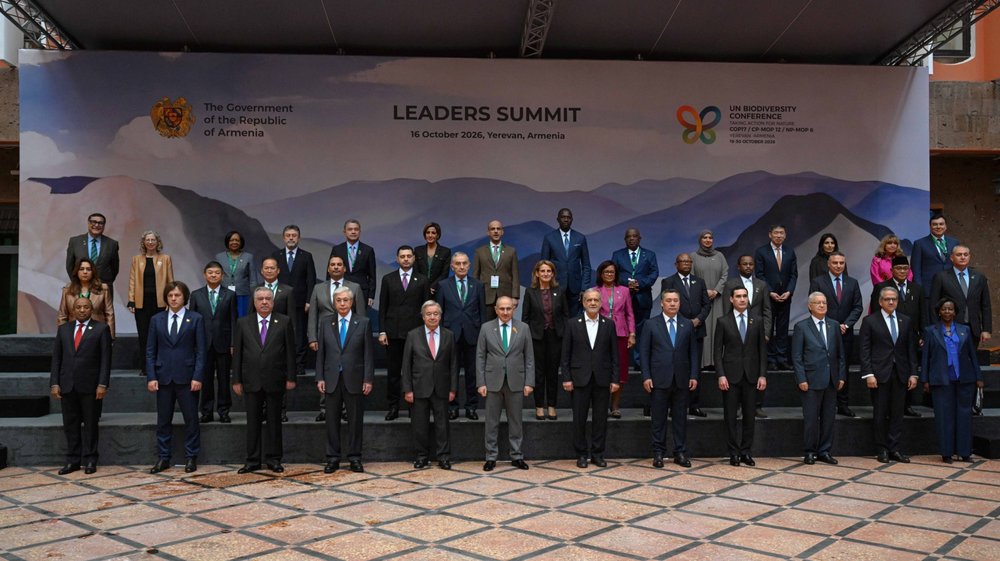 Group photo of the participants of the COP17 Leaders’ Summit on Biodiversity