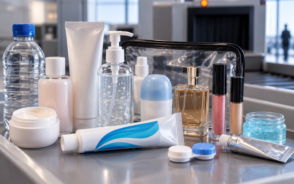 Liquids, drinks, creams, gels, toothpaste, pastes, How to pack your hand luggage, luggage, hand luggage, aviation, passenger, baggage