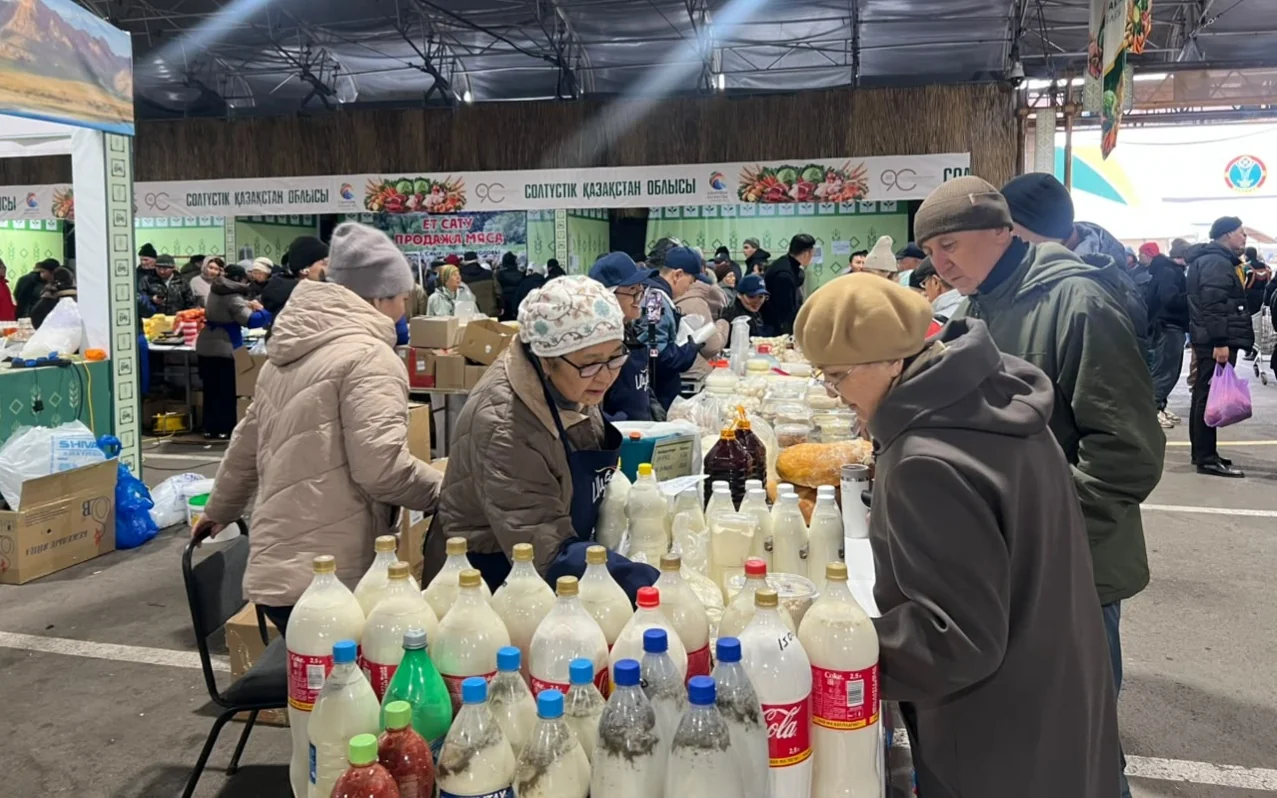 Товаропроизводители СКО привезли более 1 000 тонн продукции на ярмарку в Астану