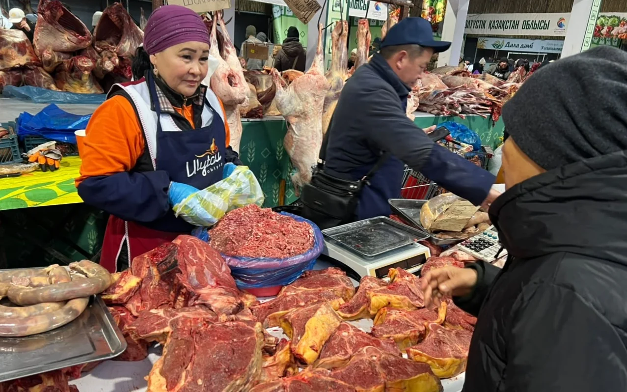 Кумыс, мясо и местные бренды: продукцию области Ұлытау представили в столице