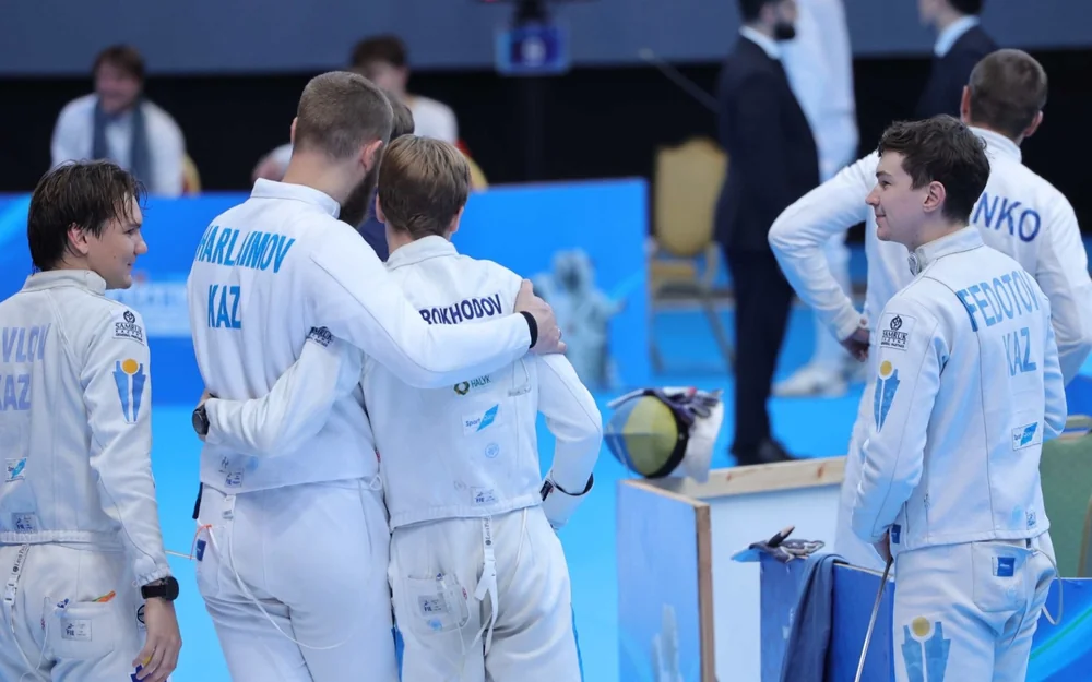 Kazakhstan’s men’s epee team wins World Cup gold in Morocco