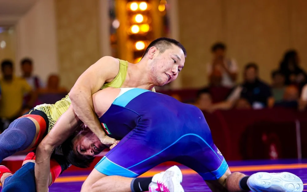 Merey Bazarbayev crowned U23 world wrestling champion in U.S.