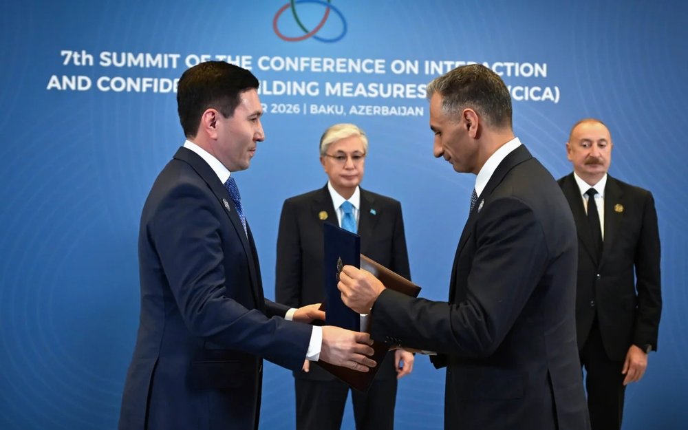 Kazakhstan, Azerbaijan, agreement, Middle Corridor development