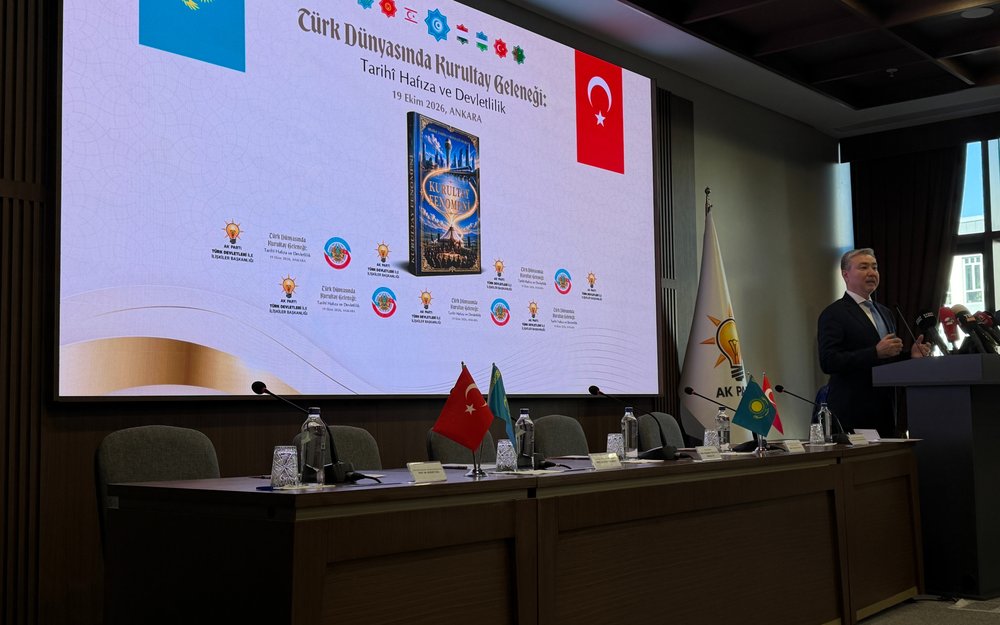 Book &lsquo;The Phenomenon of Qurultay&rsquo; presented in Ankara