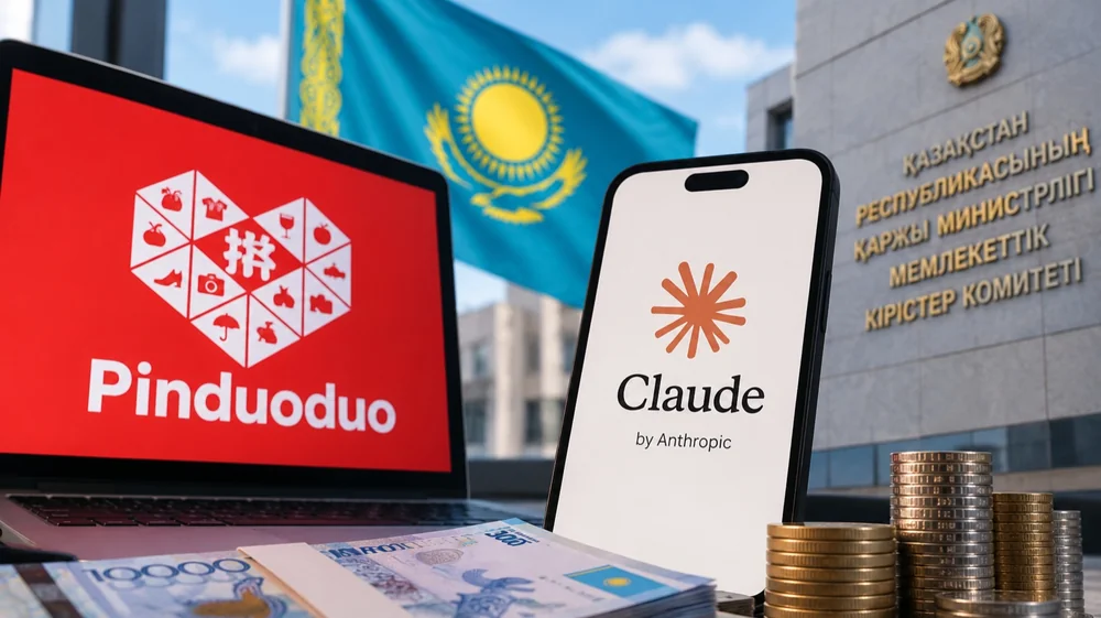 Pinduoduo и Claude после налоговой проверки уплатили в бюджет Казахстана 8 млрд теңге