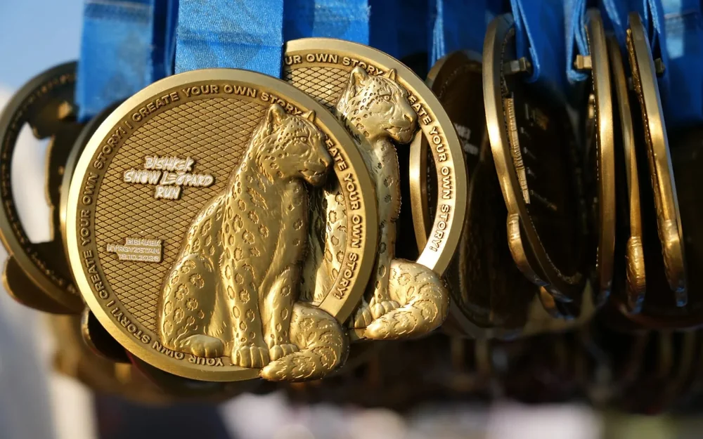 Bishkek makes history with 6,000 runners marathon to save snow leopard 