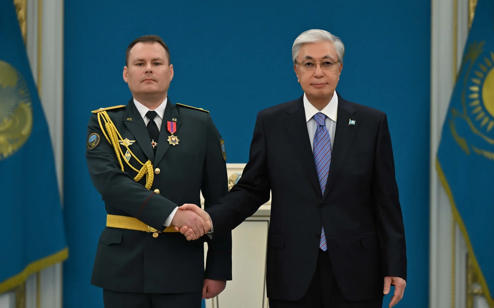 Президент құтқару саласы қызметкерлерін мемлекеттік наградалармен марапаттады