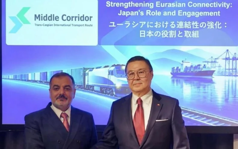 Kazakhstan and Azerbaijan present Trans-Caspian Route opportunities to Japanese investors