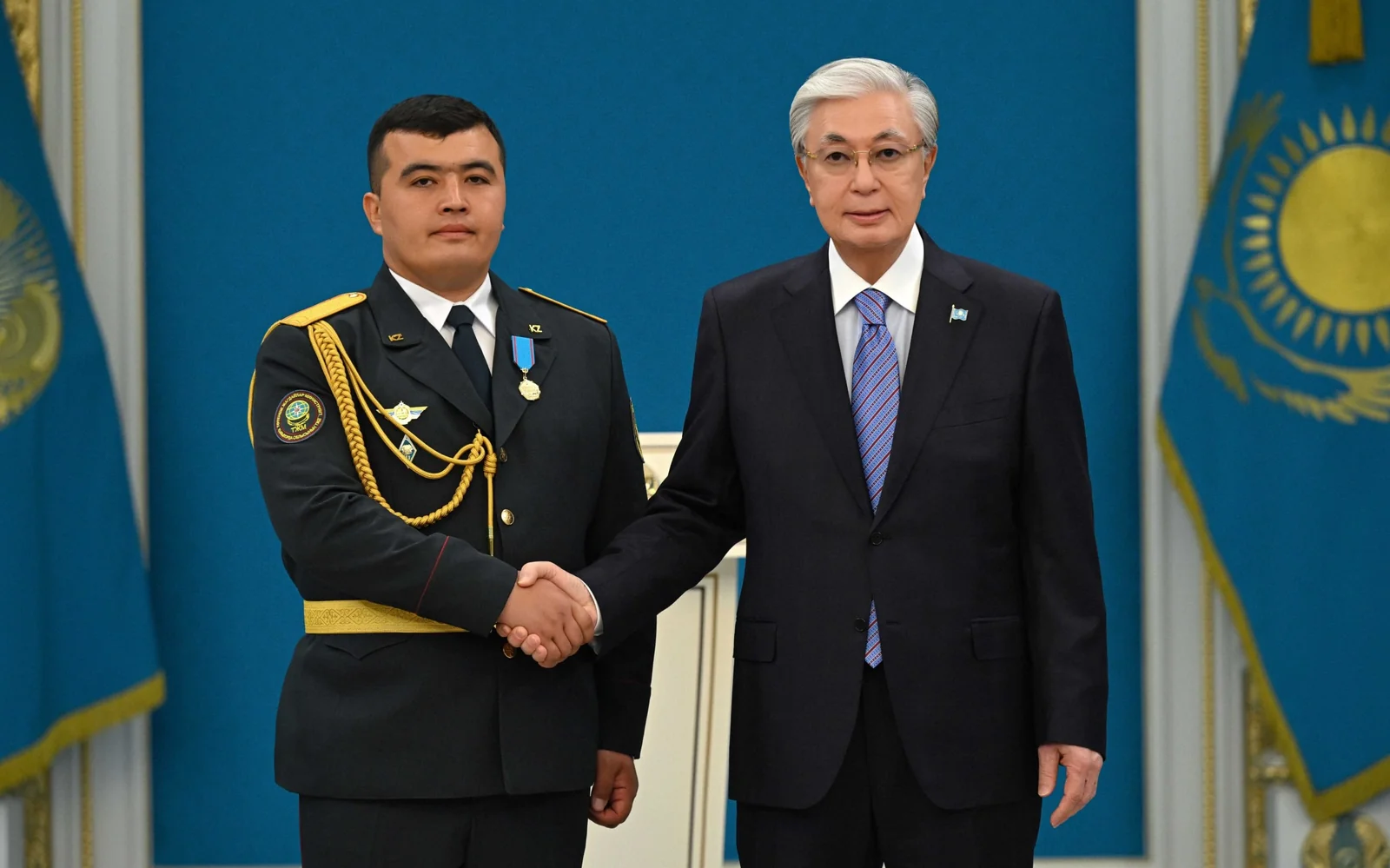 Президент құтқару саласы қызметкерлерін мемлекеттік наградалармен марапаттады