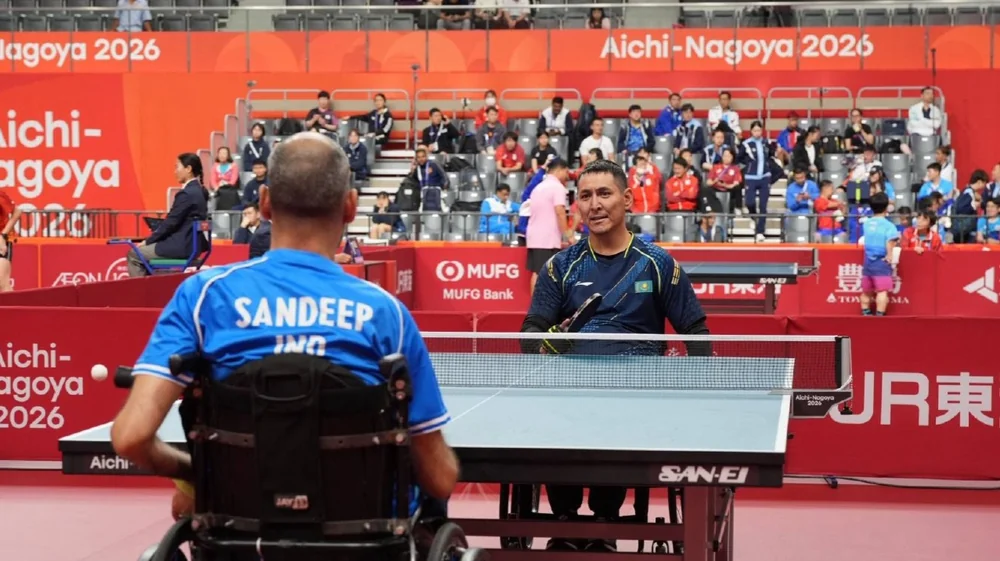 Kazakhstan wins first-ever para table tennis medals at Asian Para Games
