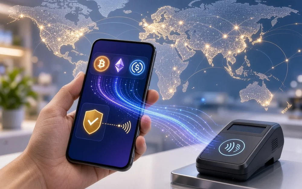 Visa, Mesh, crypto payments