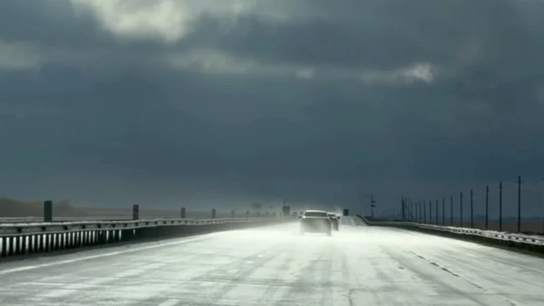 Kazakhstan, roads, weather