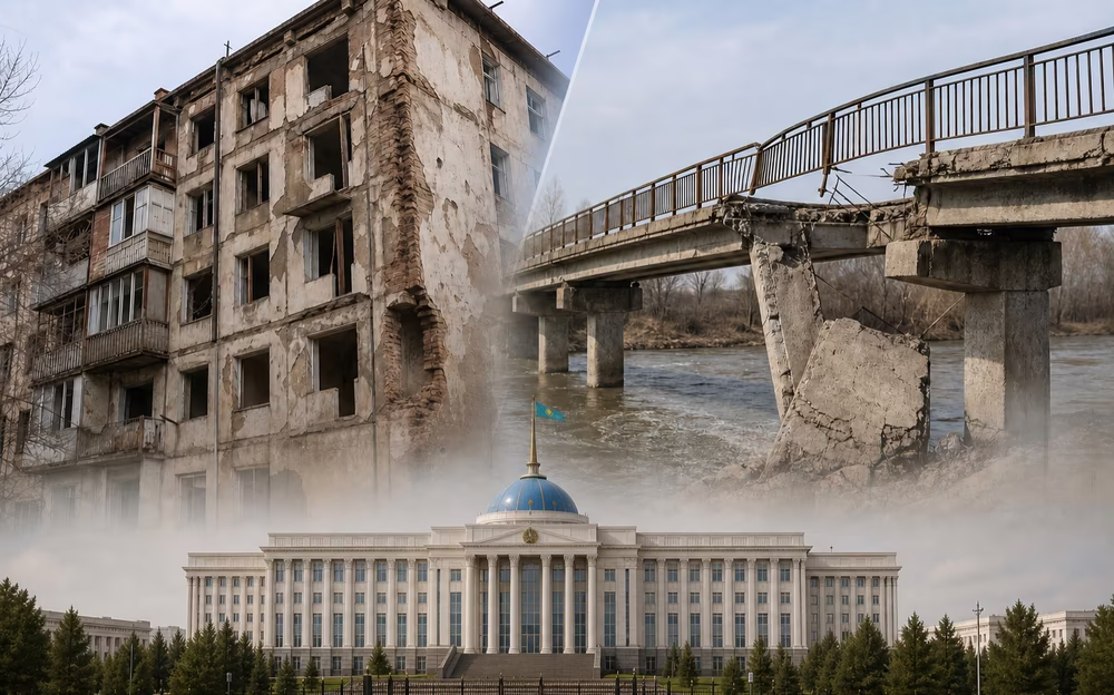 Апаттық жағдайдағы үйлер мен тозығы жеткен көпірлер: Құрылтай отырысында қандай мәселелер көтерілді