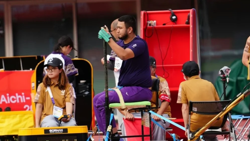 Kazakhstan's Makhambet Serikkaliyev wins shot put bronze at Asian Para Games