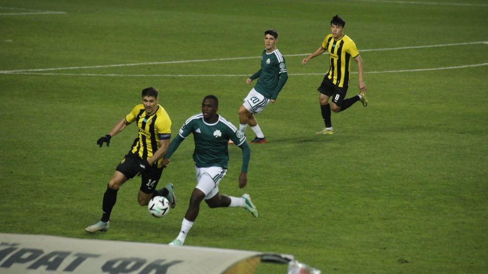 UEFA Conference League: FC Kairat fall to Panathinaikos at home UEFA Conference League: FC Kairat fall to Panathinaikos at home