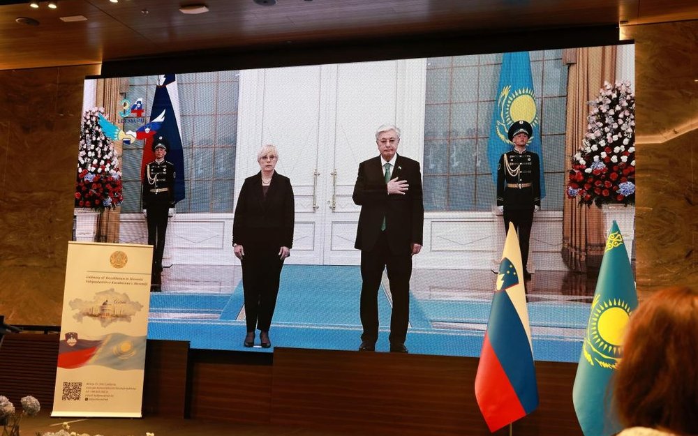 Kazakhstan&rsquo;s Republic Day celebrated at official reception in Ljubljana
