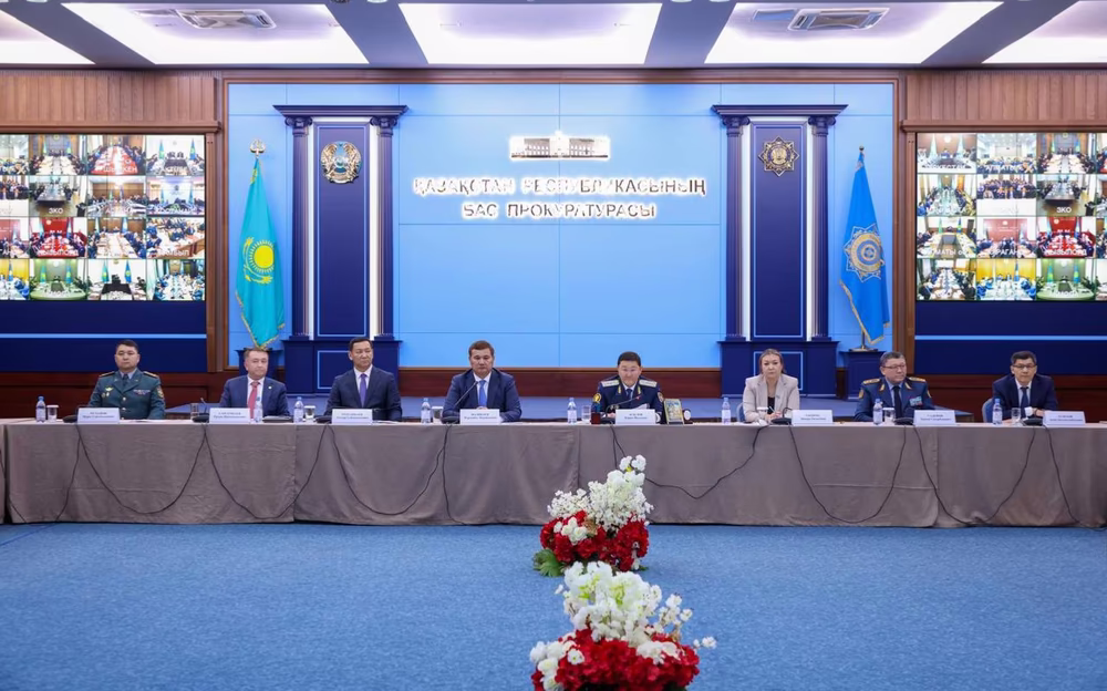 қылмысқа қарсы күрес жөніндегі үйлестіру кеңесінің отырысы