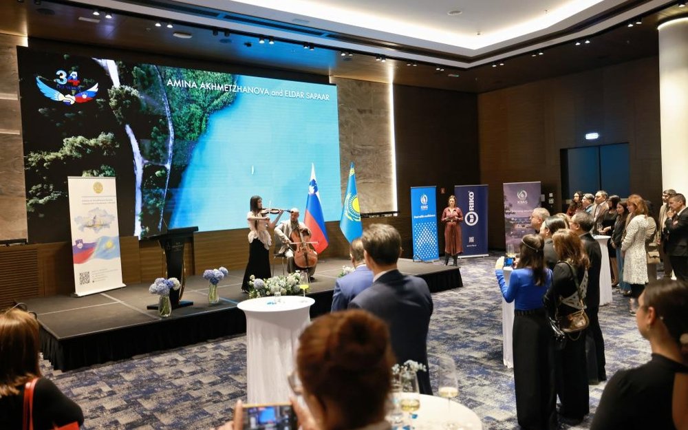 Kazakhstan&rsquo;s Republic Day celebrated at official reception in Ljubljana