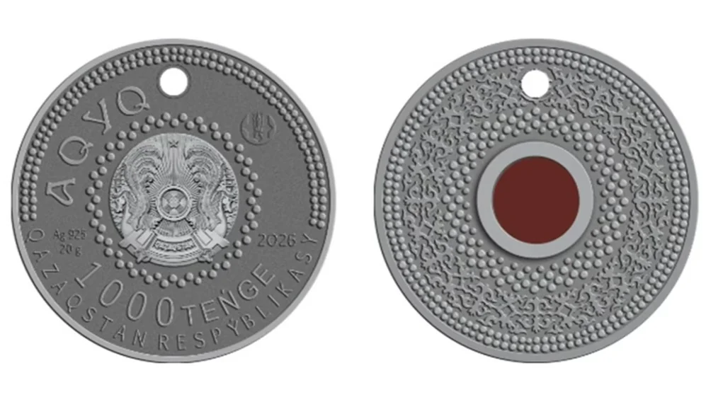 Kazakhstan to release limited-edition silver coin with carnelian