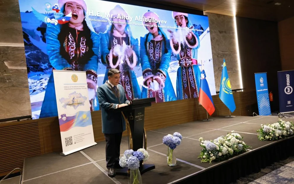 Kazakhstan’s Republic Day celebrated at official reception in Ljubljana