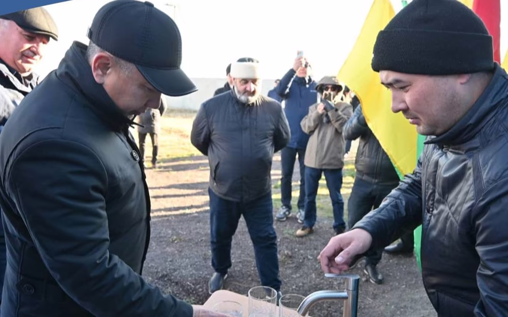 Ақмола облысында жаңа топтық су құбыры іске қосылды