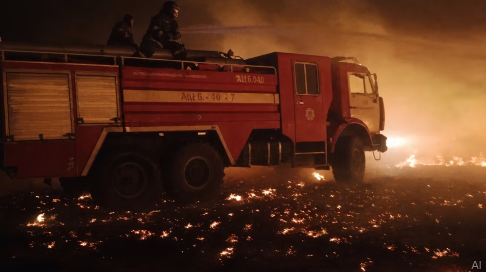 140 адам, 33 техника, 3 дрон: Абай облысындағы өртке жетісулық құтқарушылар тартылды