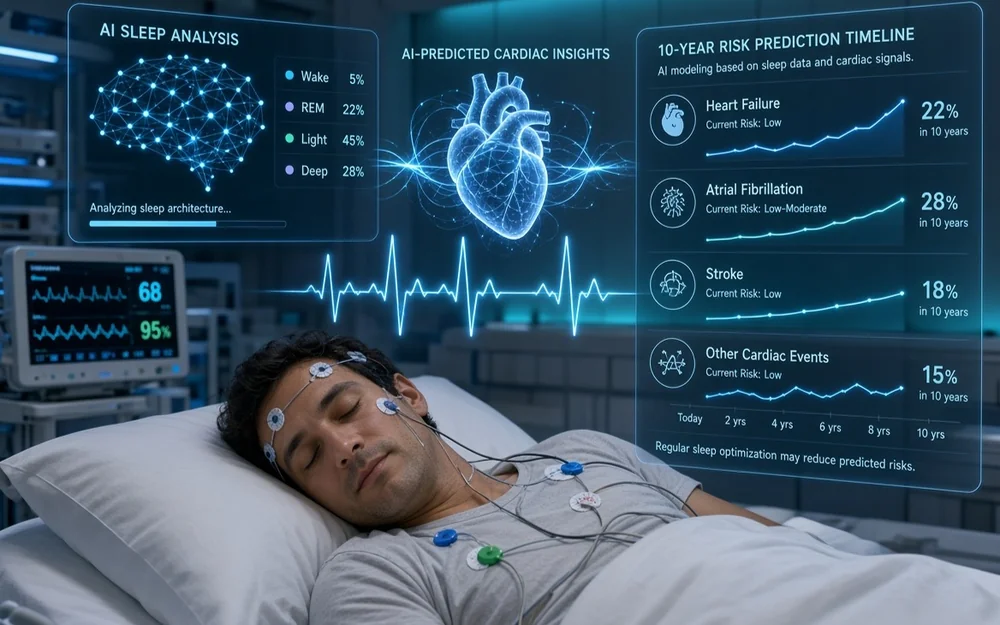 AI, sleep, heart problems