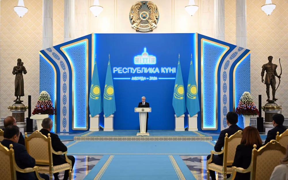 Мемлекет басшысы Қасым-Жомарт Тоқаев Республика күніне арналған салтанатты жиында сөз сөйледі
