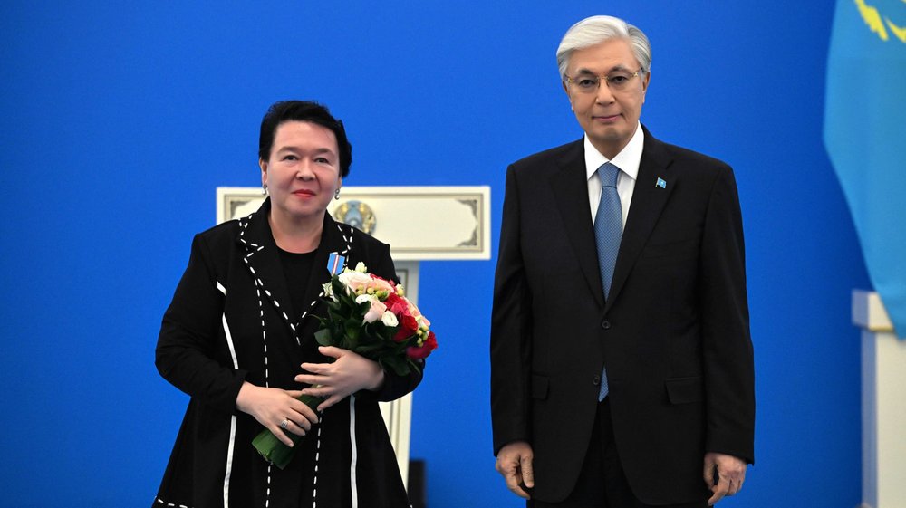 President Tokayev bestows state awards at Akorda ceremony to mark Republic Day