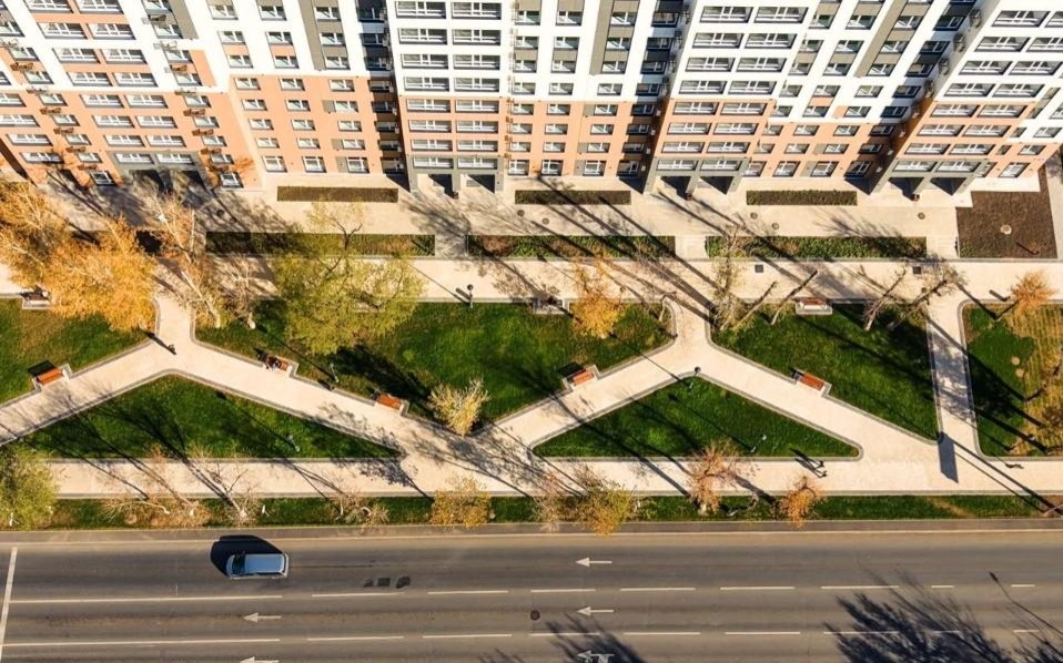 New garden square unveiled in Astana New garden square unveiled in Astana