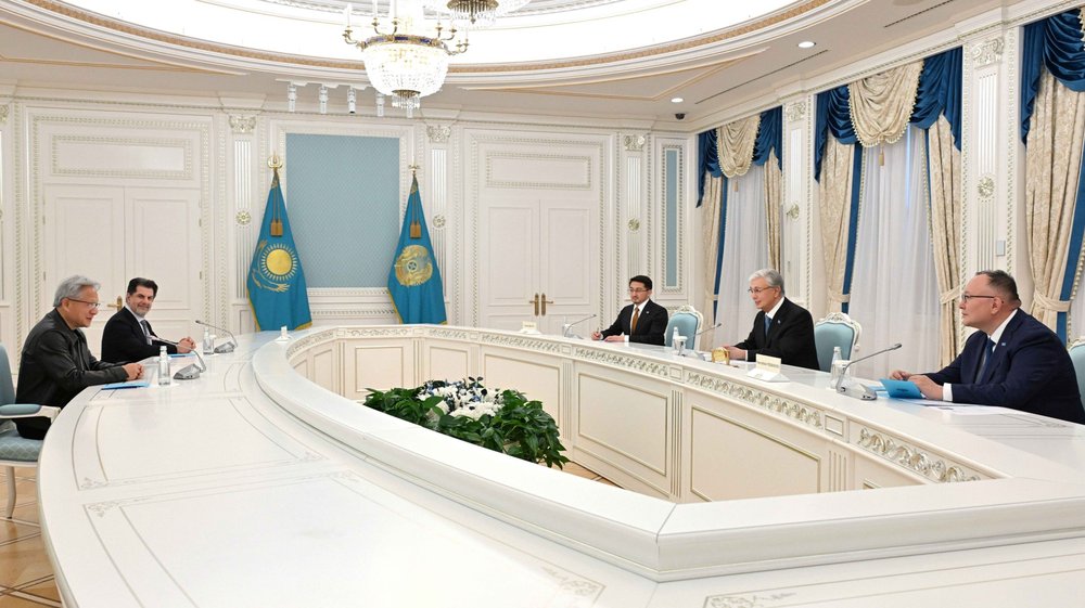 Tokayev thanks NVIDIA CEO for his contribution to strengthening partnership with Kazakhstan
