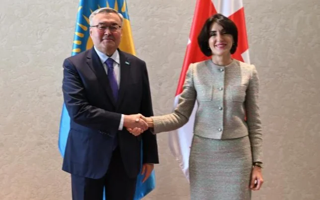 Kazakhstan, Georgia discuss strengthening strategic partnership and Trans-Caspian Route