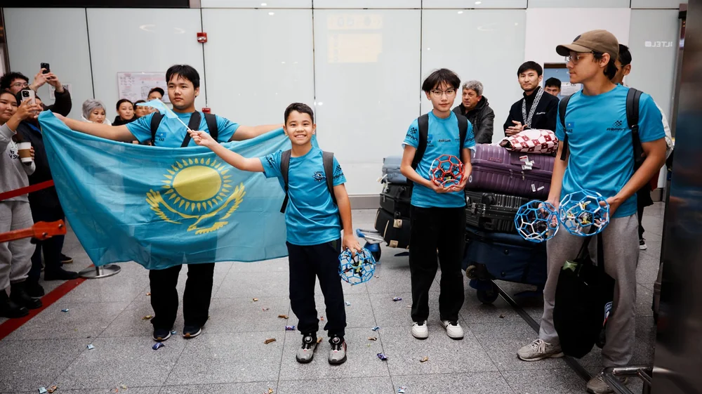 Kazakh schoolchildren among the world's top five drone pilots