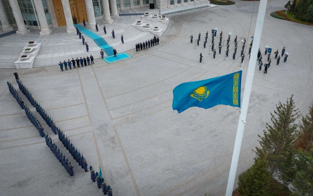 TRKLAB releases video of flag-raising ceremony featuring President Tokayev