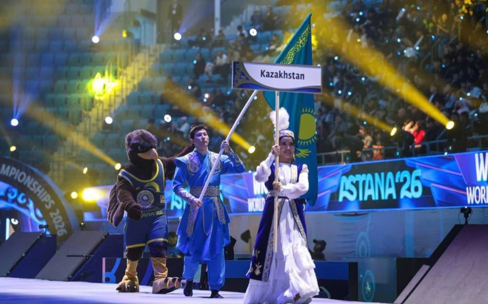 Астанада күрес түрлерінен әлем чемпионатының ашылу салтанаты қалай өтті