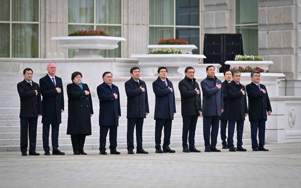 President of Kazakhstan attends national flag-raising ceremony President of Kazakhstan attends national flag-raising ceremony