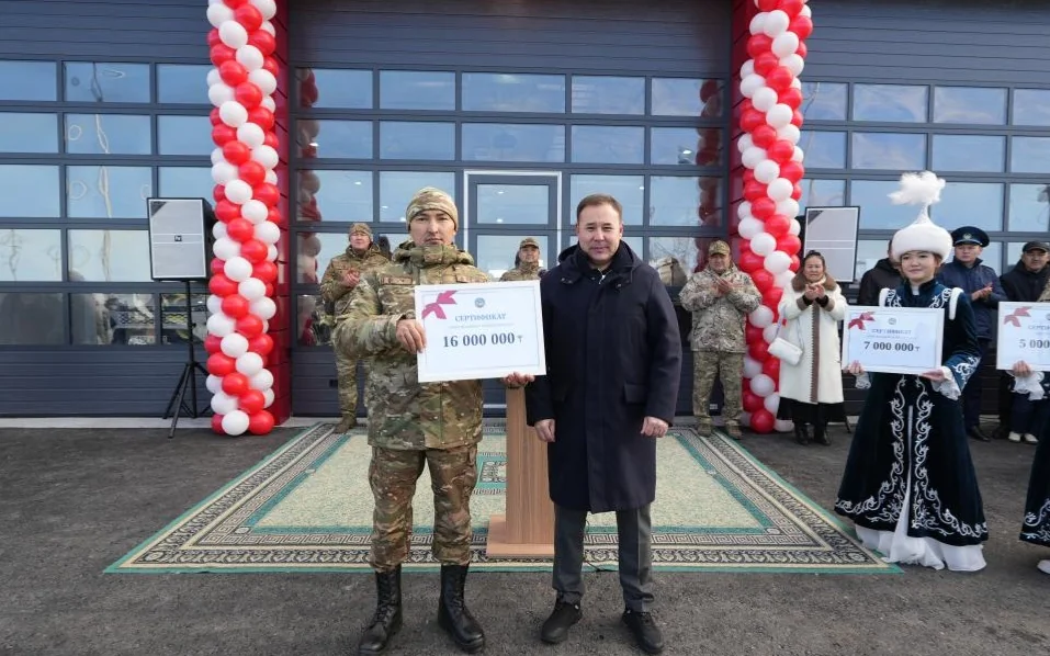 Тікұшақ алаңы да бар: Қояндыда құтқарушылардың жаңа базасы ашылды