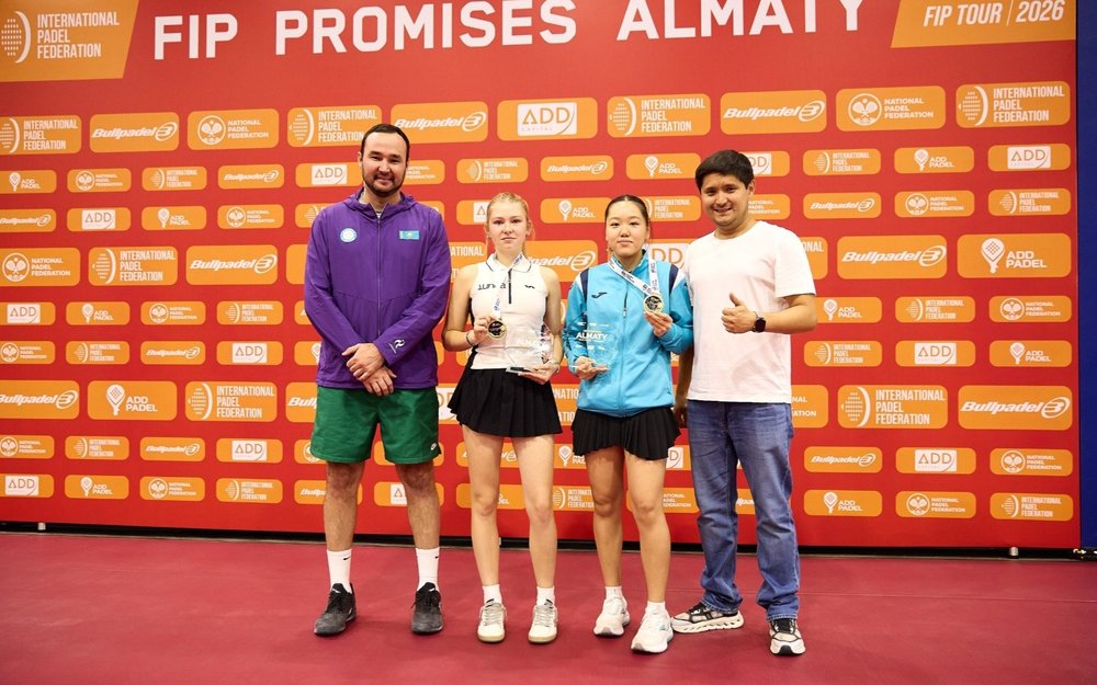 Young Kazakh padel players rank among Asia's best Young Kazakh padel players rank among Asia's best