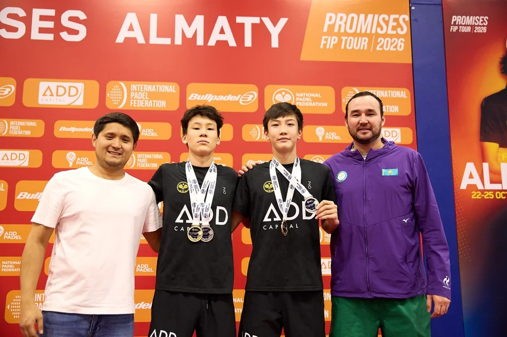 Young Kazakh padel players rank among Asia's best