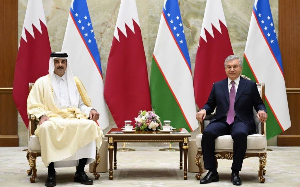 Uzbek President, Amir of Qatar hold talks in Tashkent