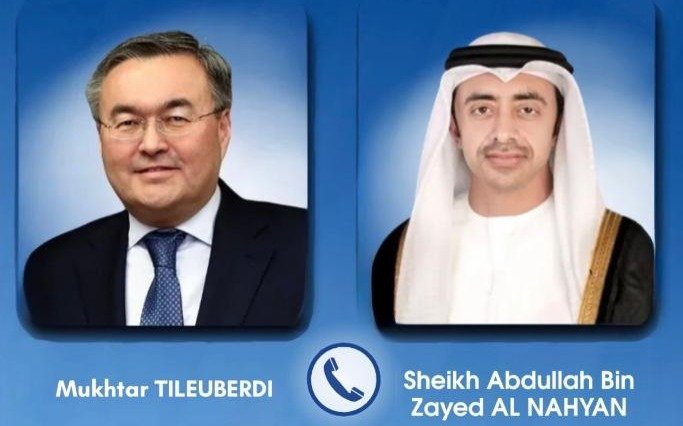 Kazakhstan, UAE foreign ministers discuss bilateral and international agenda Kazakhstan, UAE foreign ministers discuss bilateral and international agenda