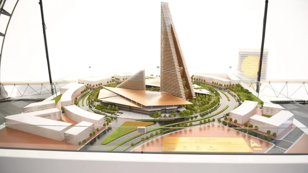 Kazakhstan begins construction of 272-meter skyscraper in new city of Alatau 