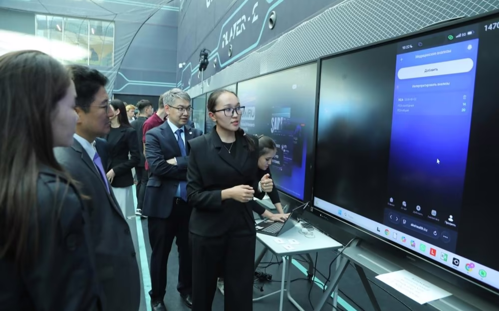 «AI-Sana» көрмесінде денсаулықты бақылауға арналған AI-жоба таныстырылды