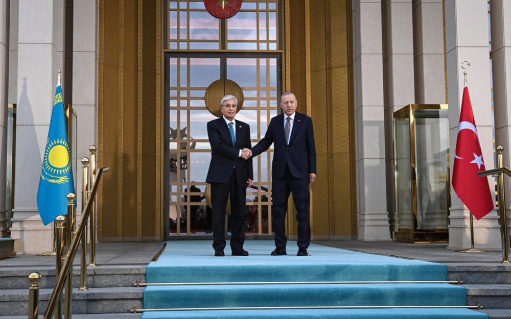 Official welcoming ceremony held for President of Kazakhstan in Ankara Official welcoming ceremony held for President of Kazakhstan in Ankara