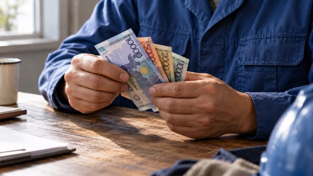 Kazakhstan, minimum wage, money, tenge, salary