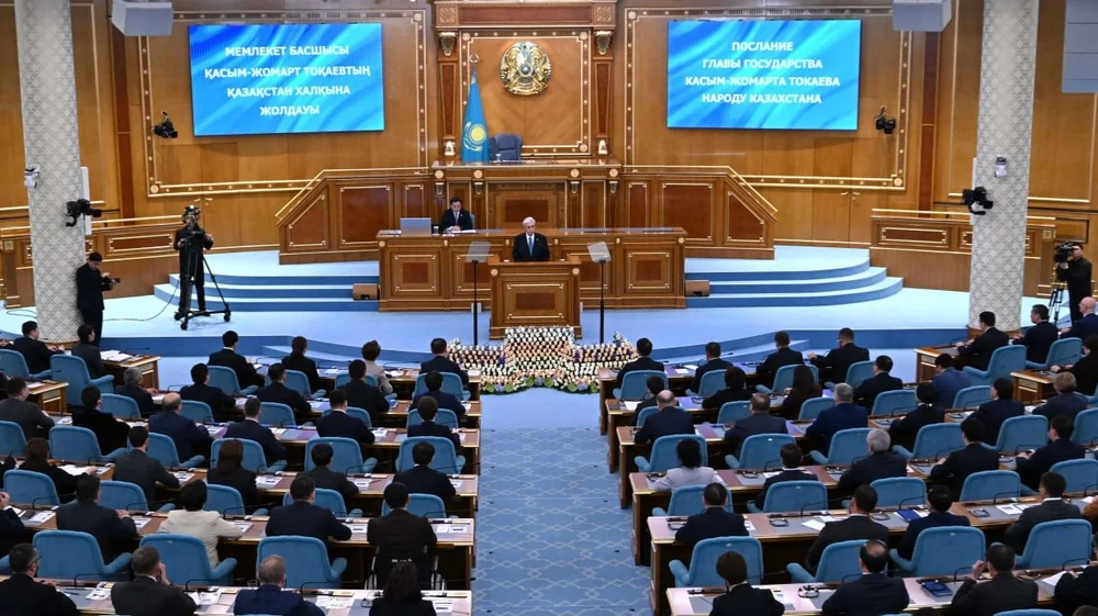 Kassym-Jomart Tokayev highlights 35 years of independence and constitutional reform in annual address
