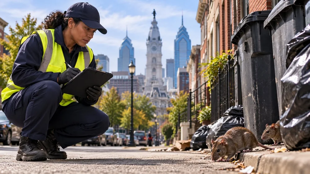 Philadelphia, rat, control, manager, animals, police, USA, mouse